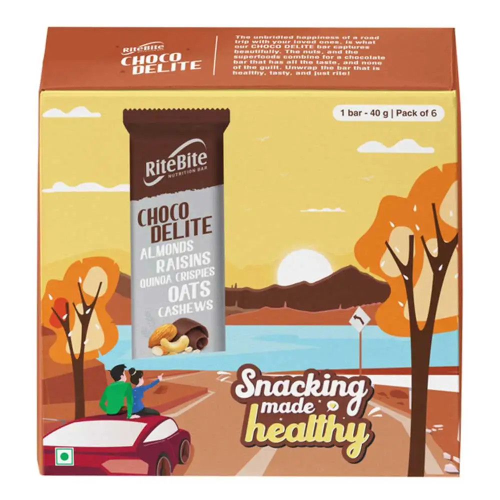 RiteBite Nutrition Bar,  6 bar(s)  Choco Delite