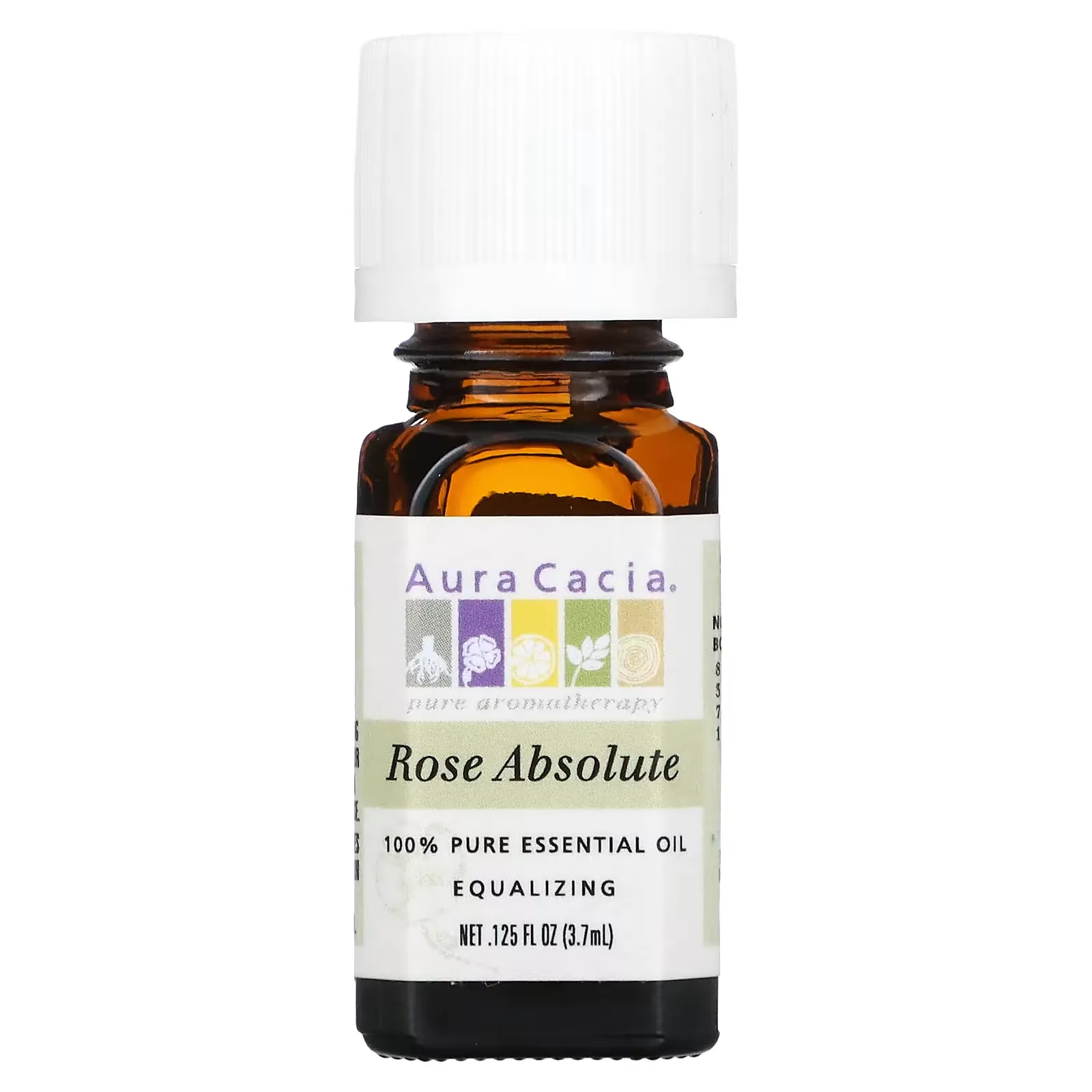 100% Pure Essential Oil, Rose Absolute, 0.125 fl oz (3.7 ml)