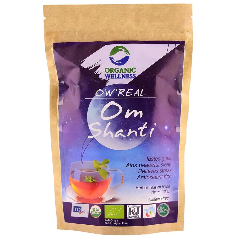 Organic Wellness OW'Real Om Shanti,  Unflavoured (With zipper pack)  0.100 kg