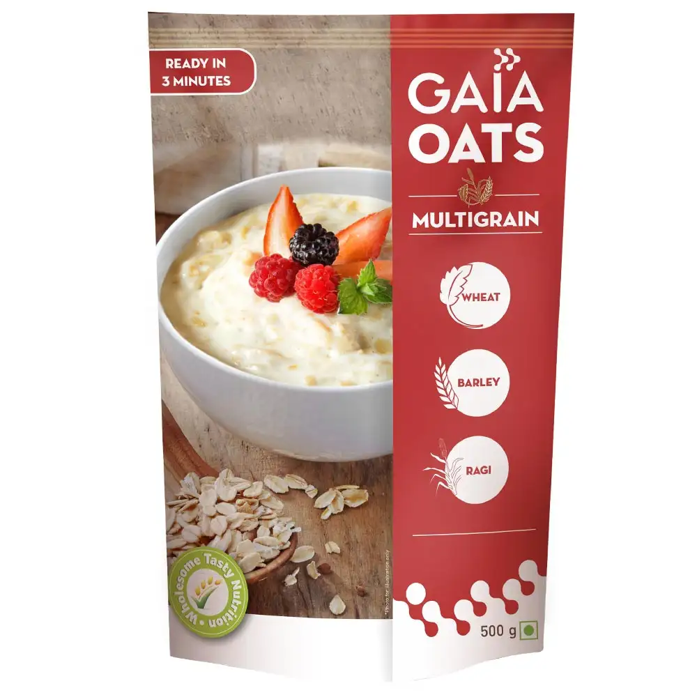 GAIA Oats Multigrain,  Unflavoured  0.5 kg