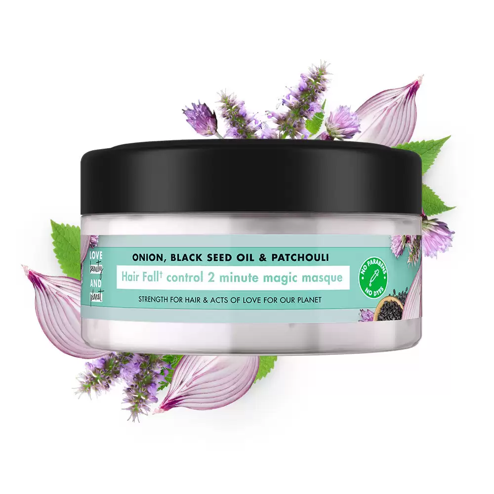 Love Beauty & Planet Onion Black Seed & Patchouli Hair Mask