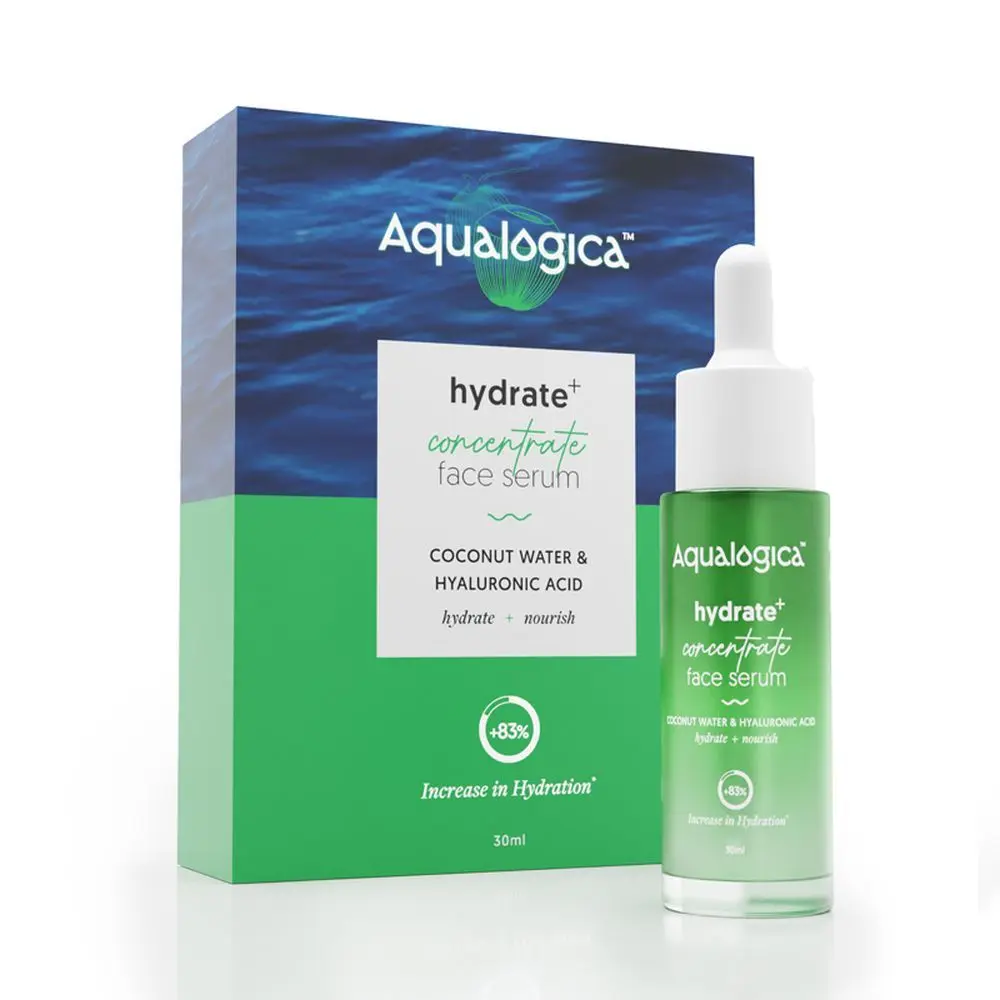 Aqualogica Hydrate+ Face Serum with Coconut Water & Hyaluronic Acid 30ml