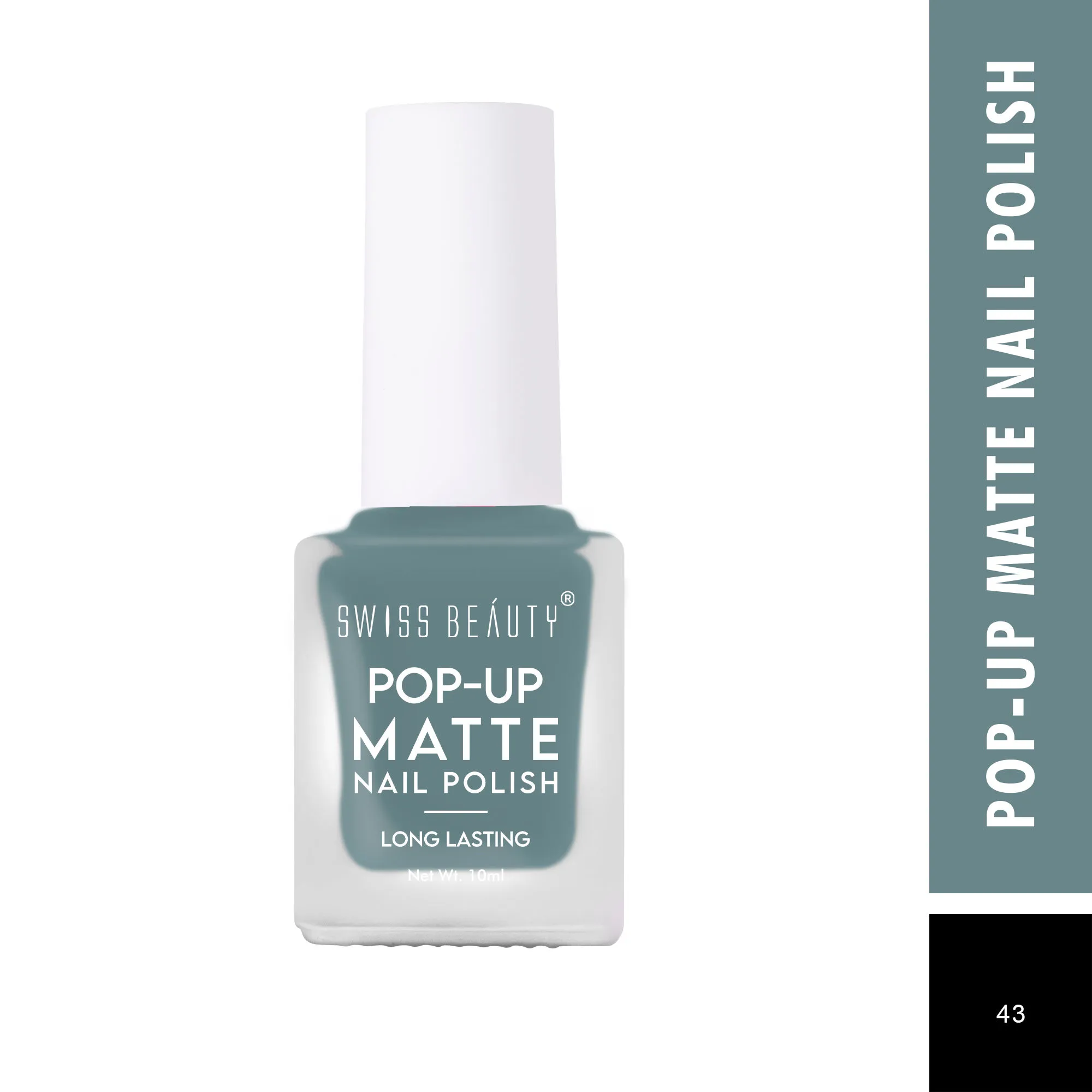 Swiss Beauty Pop-Up Matte Nail Polish - Shade 43