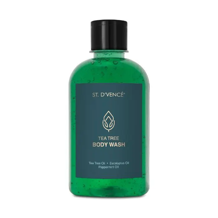 ST. D´VENCE Tea Tree Body Wash With Eucalyptus Oil & Peppermint Oil (275 ml)