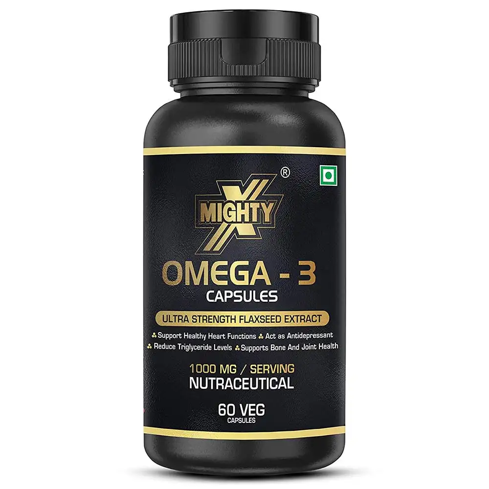 MightyX Omega-3,  60 capsules