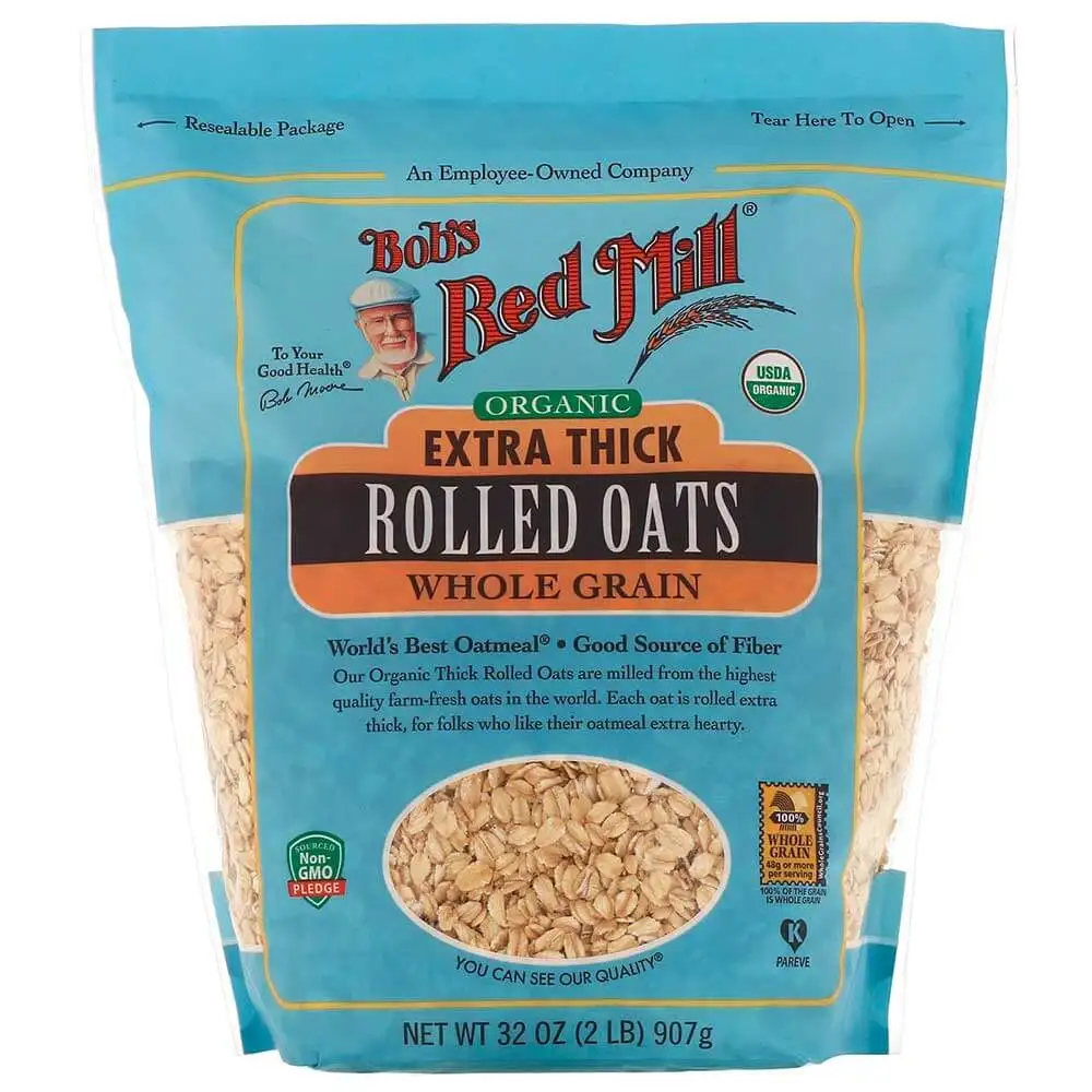 Bob's Red Mill Extra Thick Rolled Oats,  Unflavoured  0.907 kg