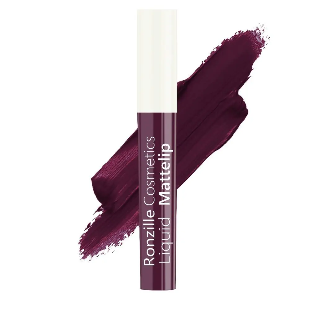 Ronzille Liquid Lipstick | Transferproof | Long Lasting | Smudgeproof | Highliy Pigmented | Vegan | Shade-106