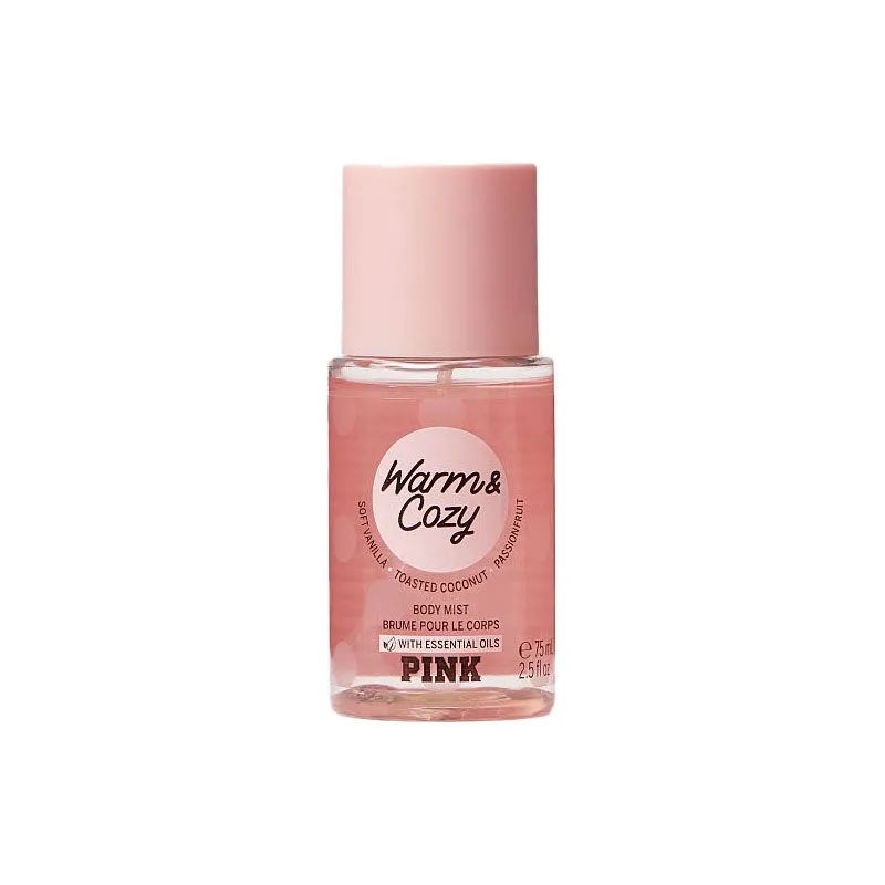 Victoria's Secret Pink Warm And Cozy Travel Mist