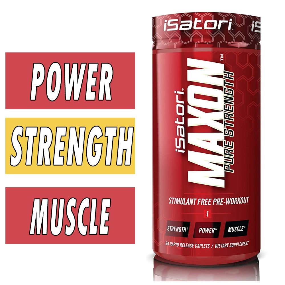 Isatori Maxon - Pure Strength - 84 Capsules