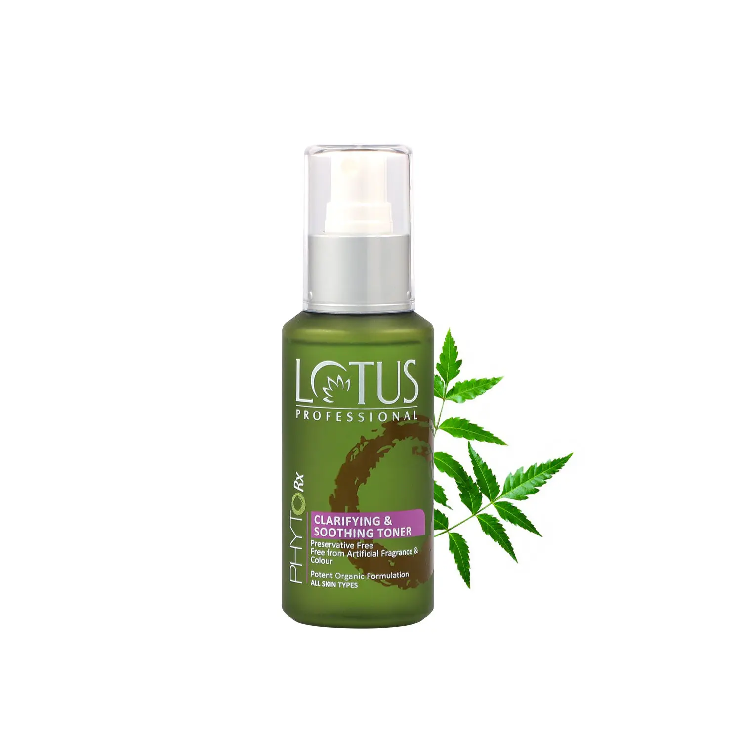 Lotus Professional PhytoRx Clarifying And Soothing Daily Toner | Neem | Vitamin C | Refreshing | Preservative free | 100ml