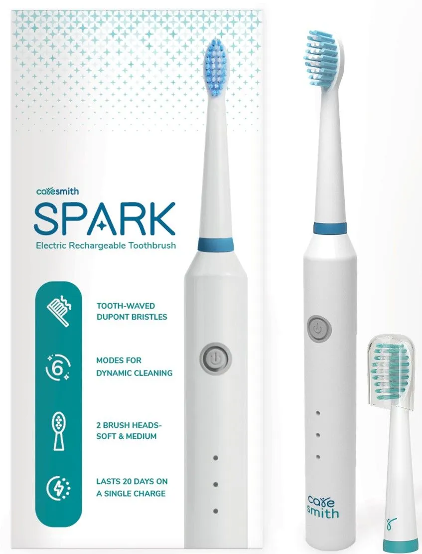 Caresmith Spark Electric Rechargeable Toothbrush (white)