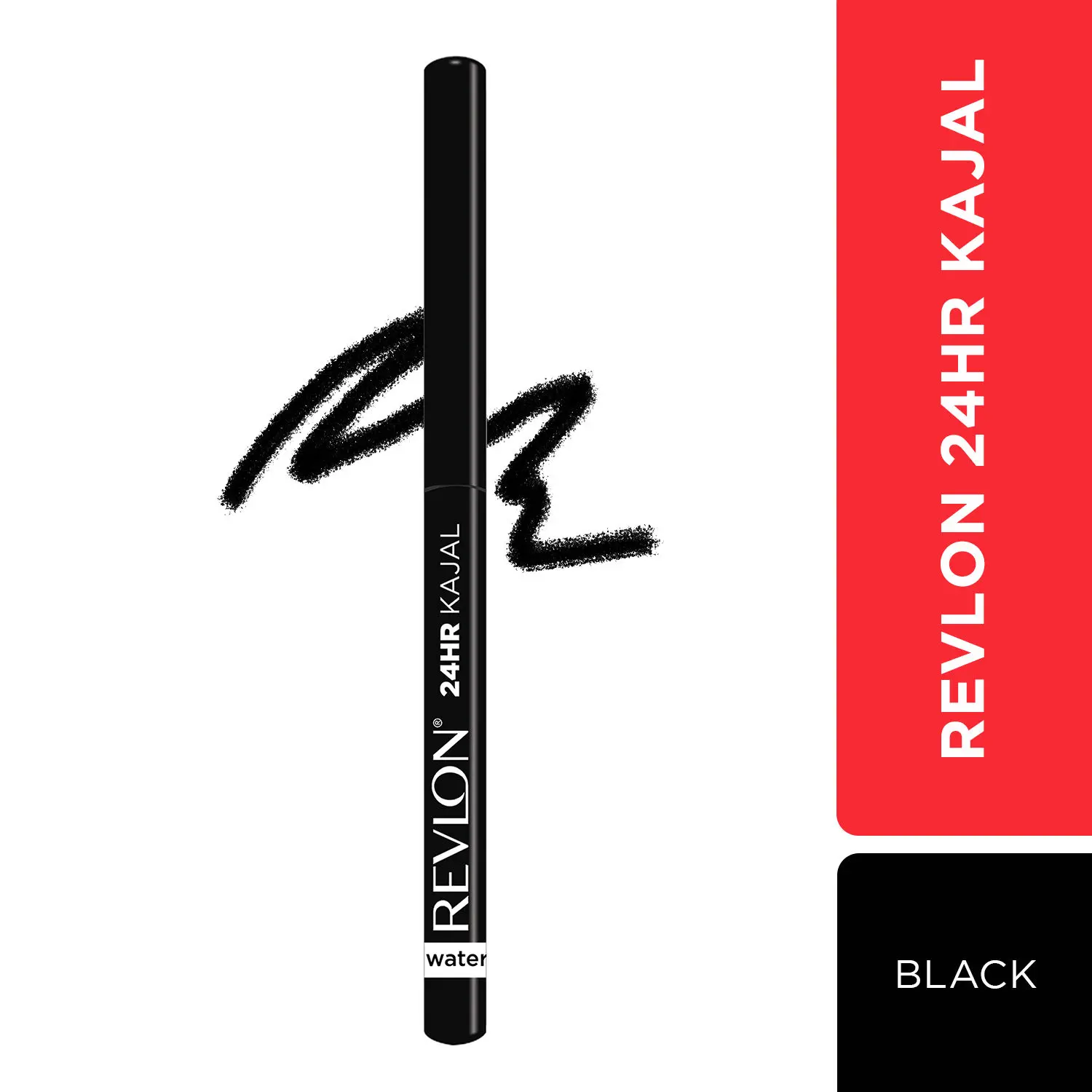 Revlon 24HR Kajal - Intense Black ( Waterproof & Smudgeproof )