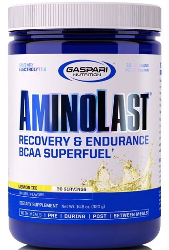 AminoLast, By Gaspari Nutrition, Lemon Ice, 30 Servings,