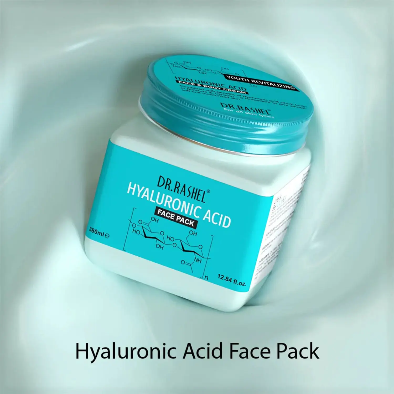 Dr.Rashel Youth Revitalizing Hyaluronic Acid Face Pack For All Skin Type (380 ml)