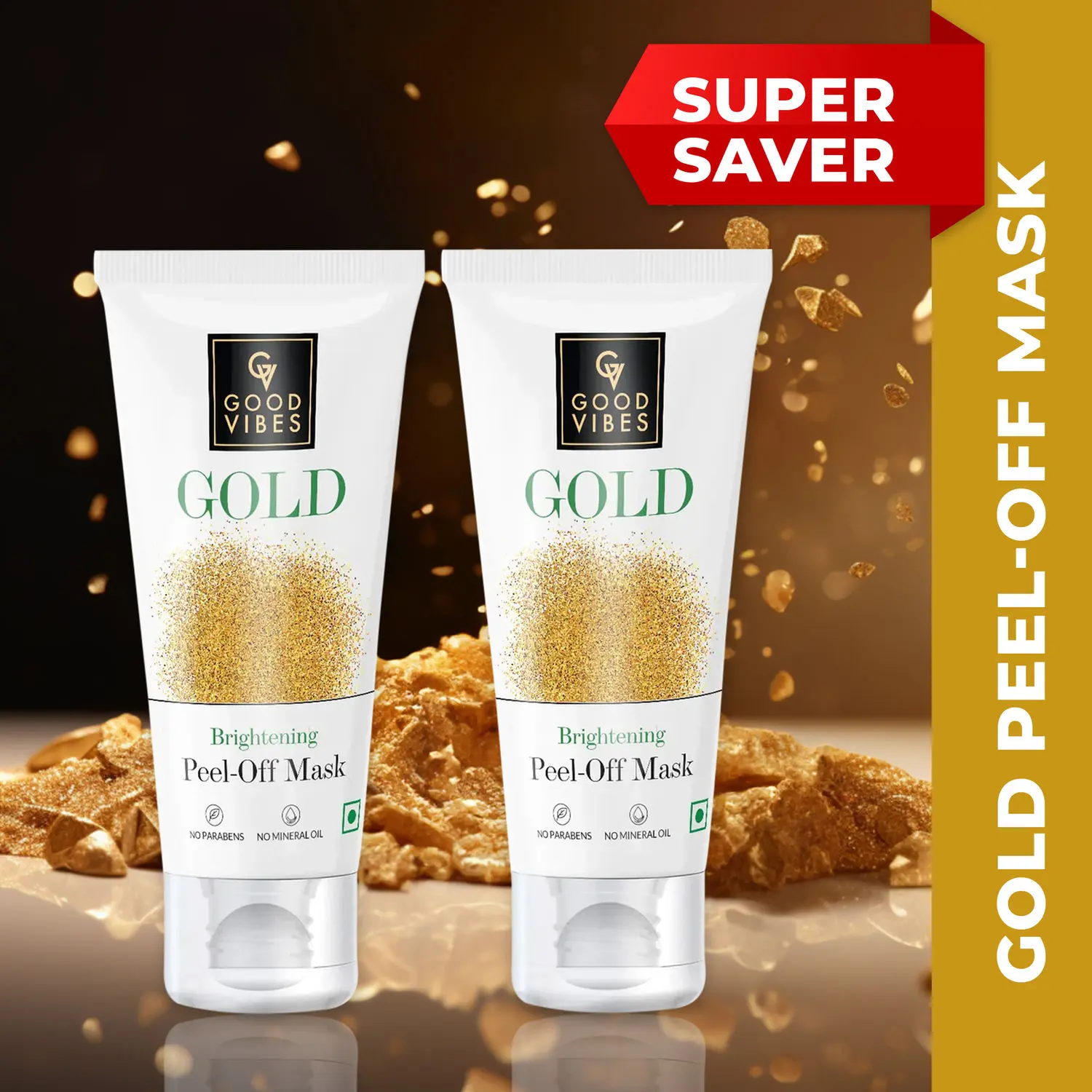 Gold peel off mask (Pack of 2)