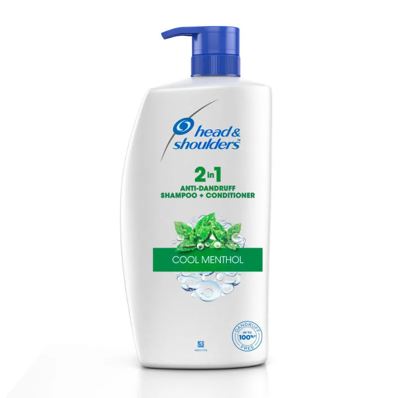 Head & Shoulders Cool Menthol 2-in-1 Anti-Dandruff Shampoo + Conditioner