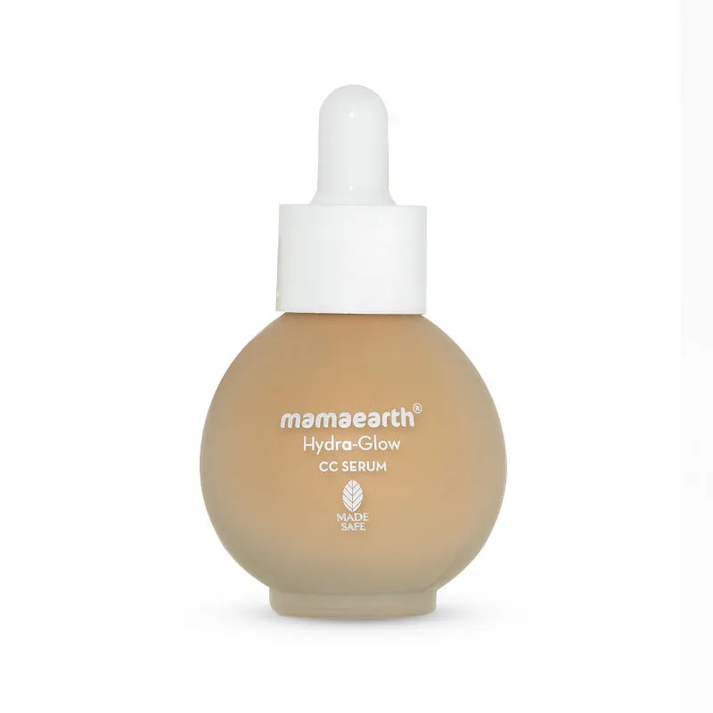 Mamaearth Hydra-Glow CC Serum With Vitamin C & Hyaluronic Acid - Honey