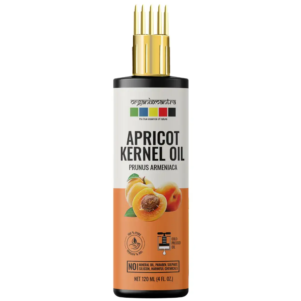 Organix Mantra Apricot Kernel Oil,  120 ml  Cold Pressed Oil