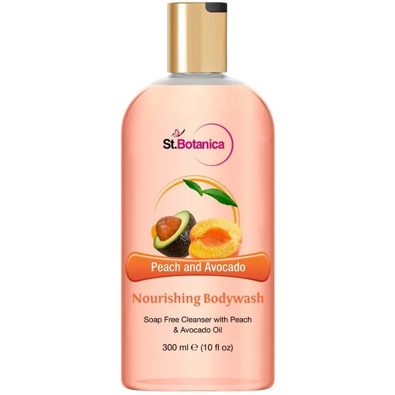 St.Botanica Peach and Avocado Nourishing Body Wash