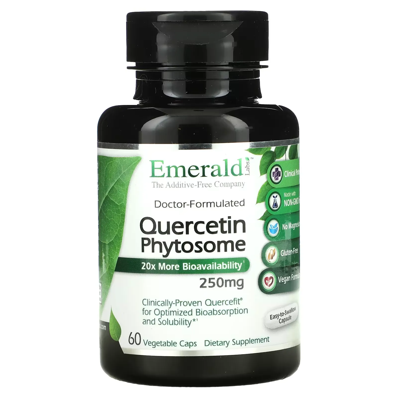 Quercetin Phytosome, 250 mg, 60 Vegetable Caps