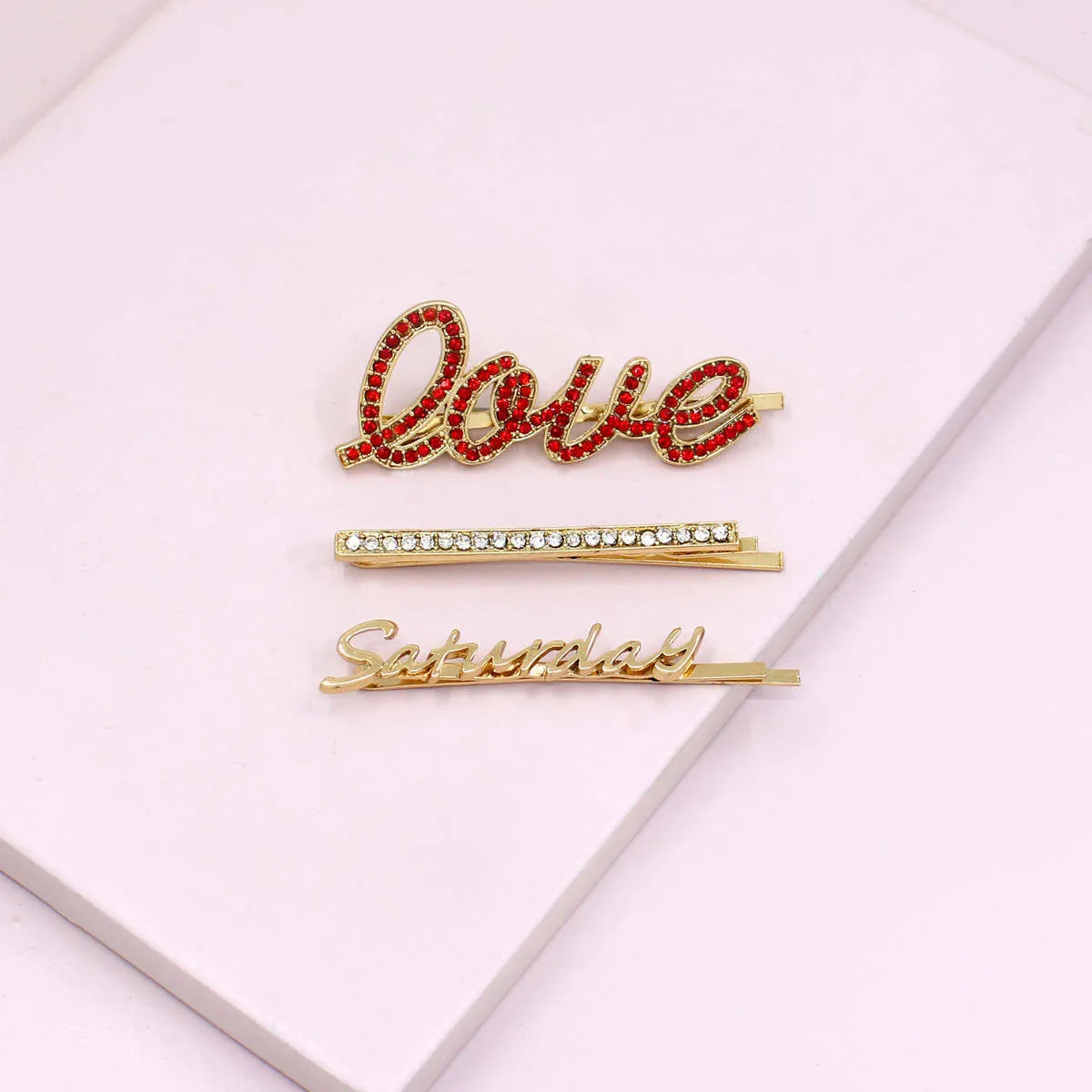 Runway Ritual "love Saturday" Hair Clip