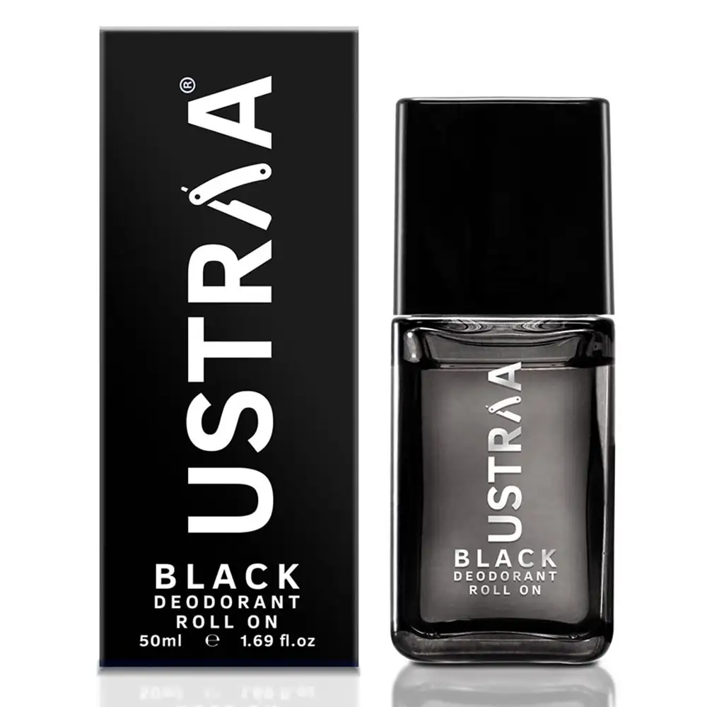 Ustraa Black Deodorant,  50 ml  Roll On