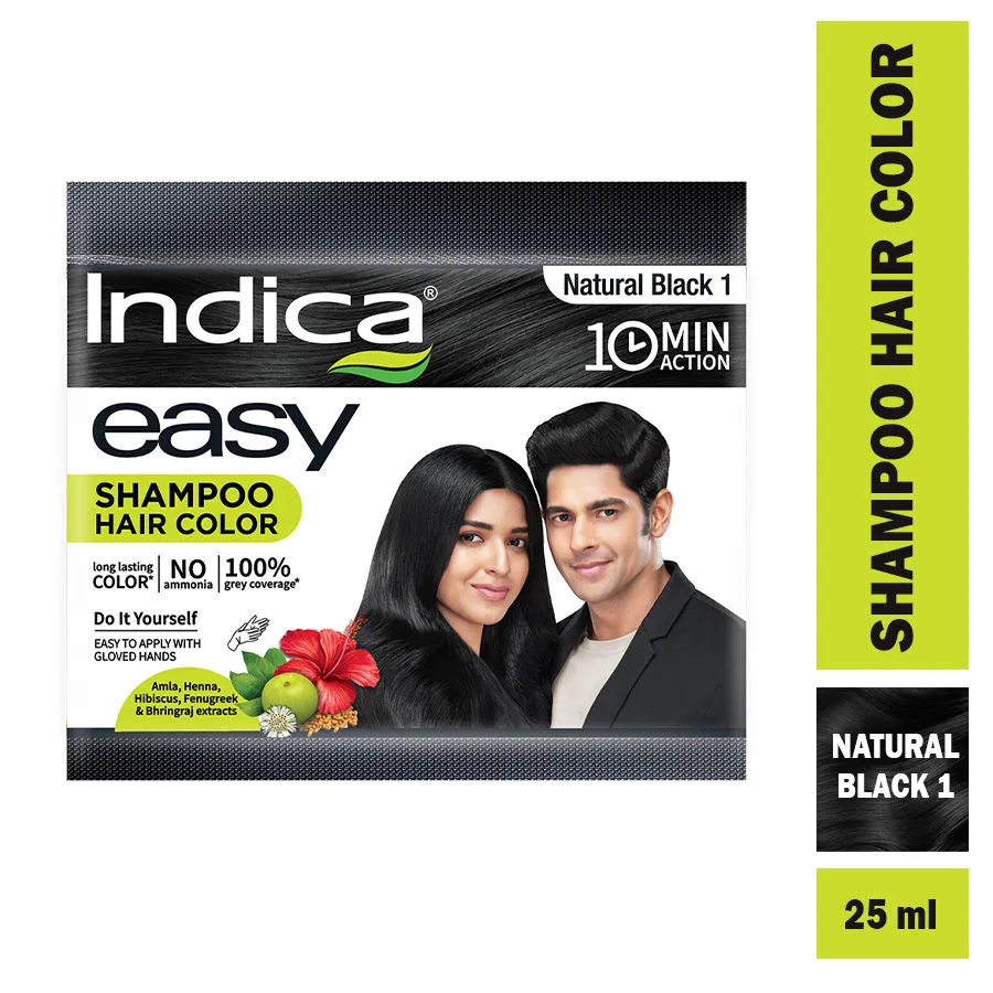 Indica Easy Hair Color Natural Black