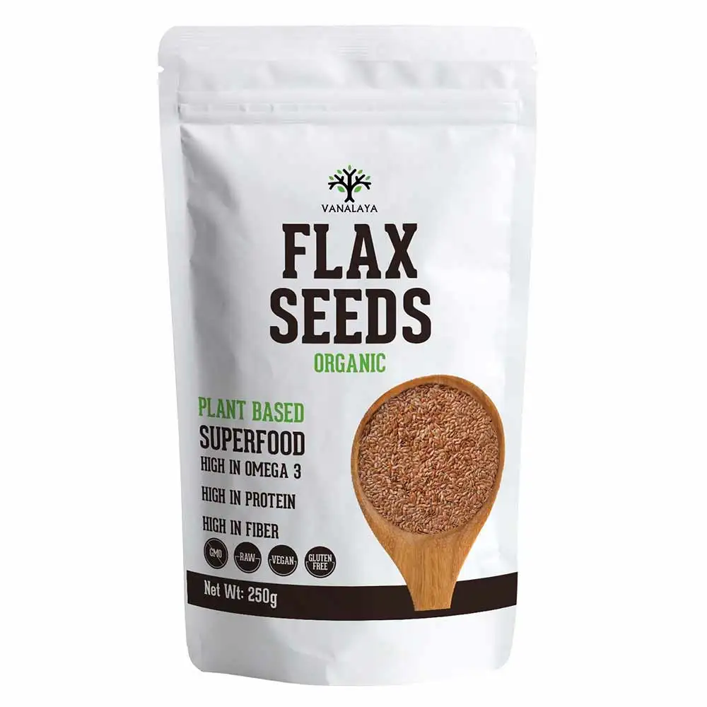 Vanalaya Flax Seeds,  Unflavoured  250 g