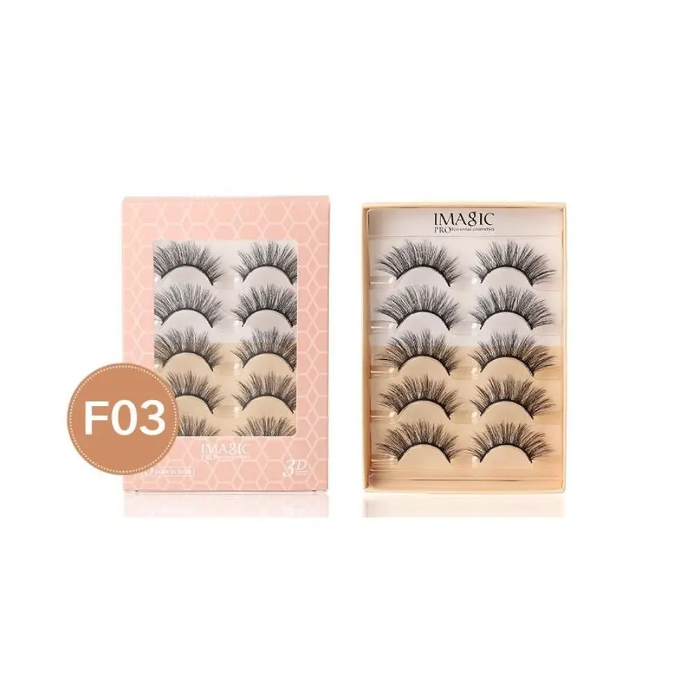 IMAGIC PROfessional Premium 3D Eyelashes 5 Pair (F03)