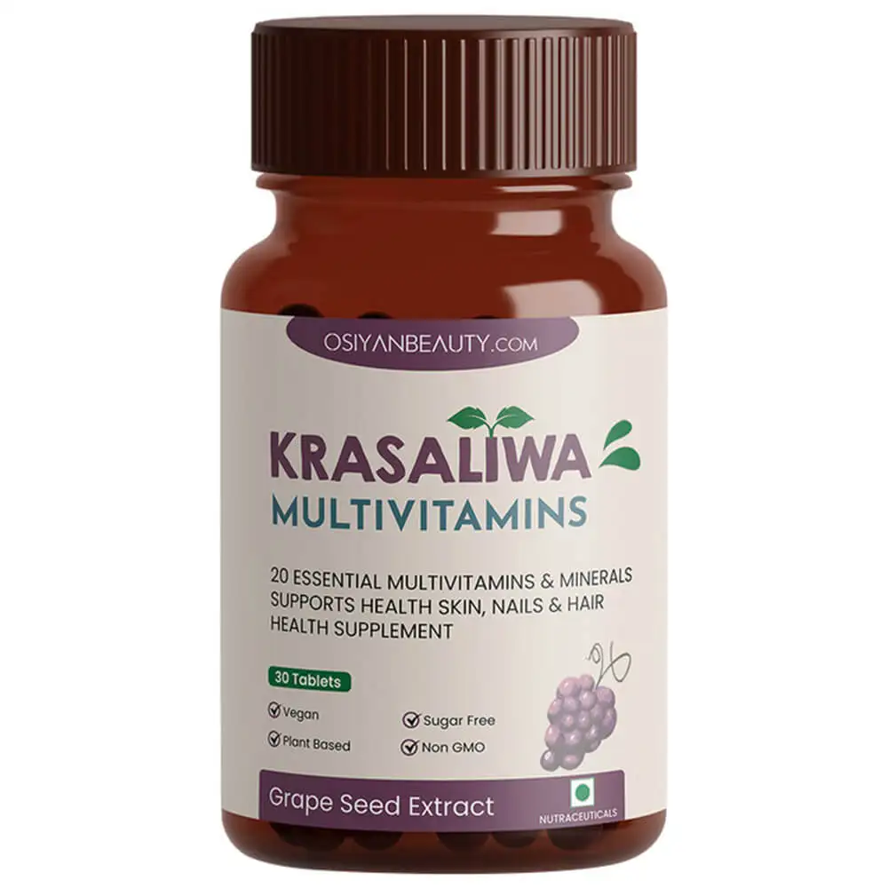 Krasaliwa Multivitamin,  30 tablet(s)  Grape Seed