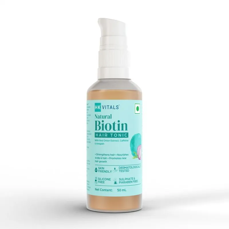 HealthKart Hk Vitals Biotin Hair Tonic - All Hair Types