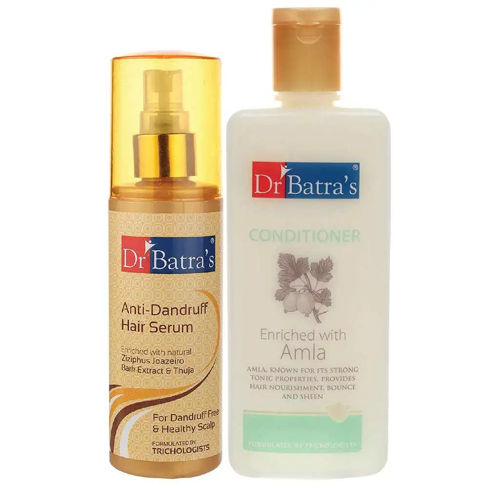 Dr Batra's Anti Dandruff Hair Serum & Conditioner - 200 ml Combo,  2 Piece(s)/Pack  Dandruff Control