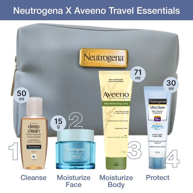 Neutrogena X Aveeno Travel Essentials