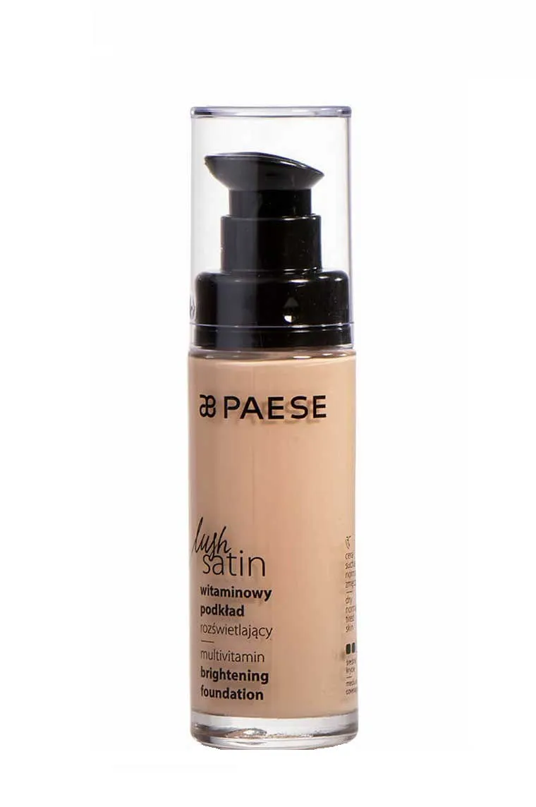 Paese Cosmetics Lush Satin Foundation - Golden Beige 33