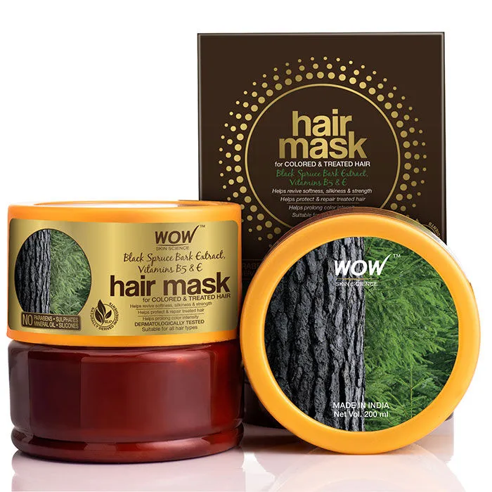 WOW Skin Science Hair Mask For Coloured and Treated Hair