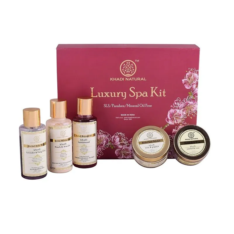 Khadi Natural Ayurvedic Luxury Spa Kit