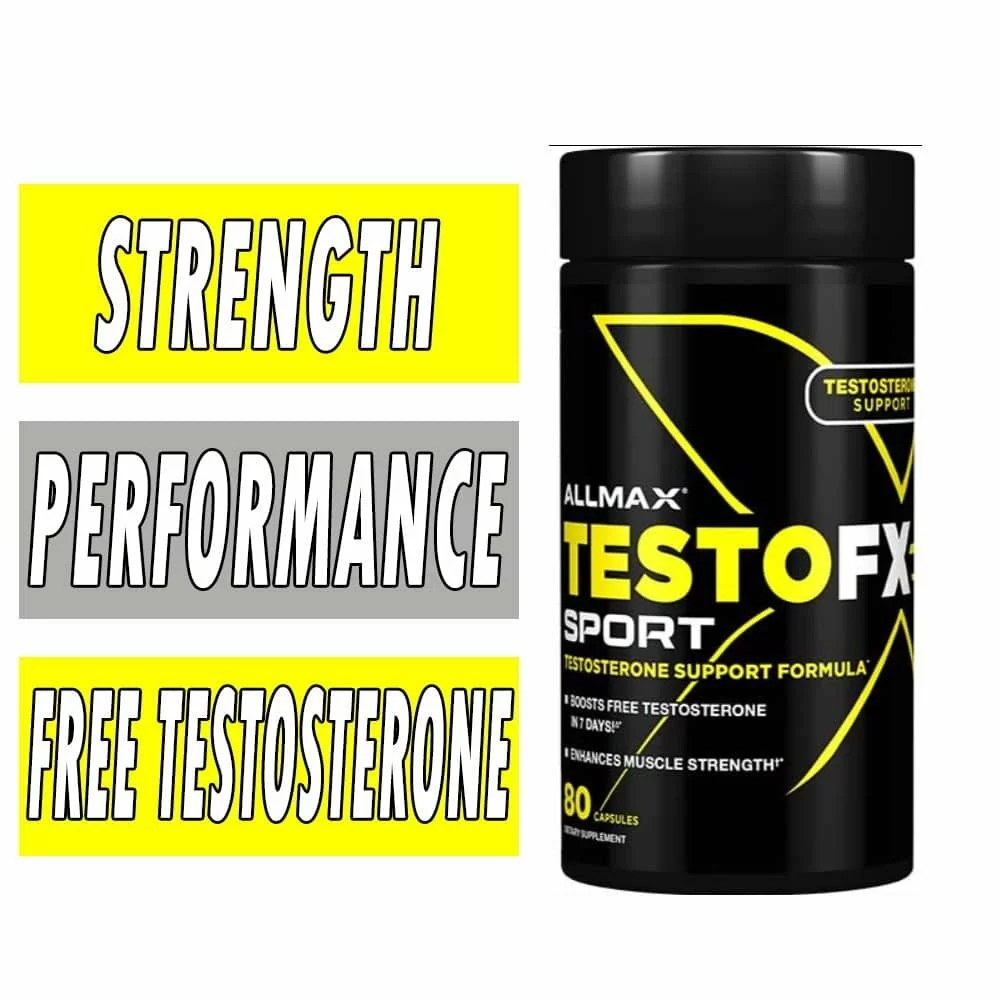 TestoFx Sport - Allmax - 80 Capsules