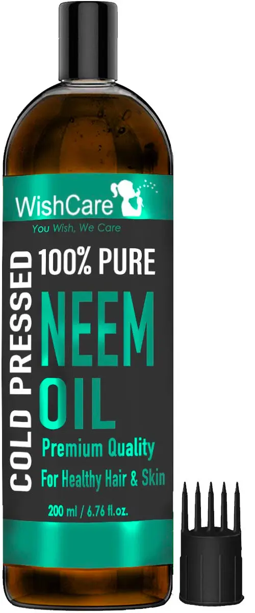 Wishcare 100% Pure Cold Pressed Neem Oil - 200 ml
