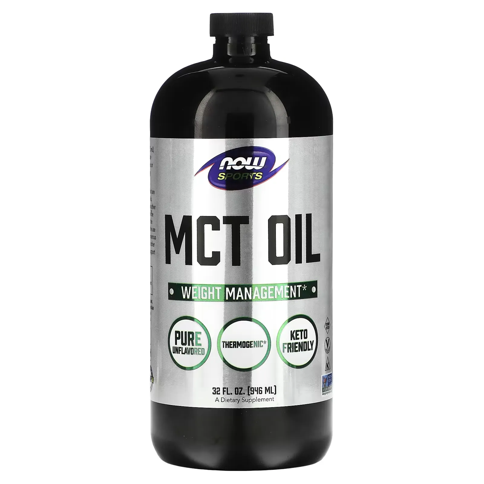 Sports, MCT Oil, Unflavored, 32 fl oz (946 ml)