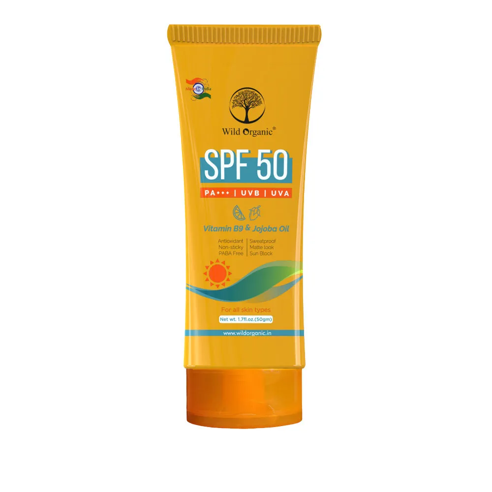 Wild Organic SPF 50 Sun Screen