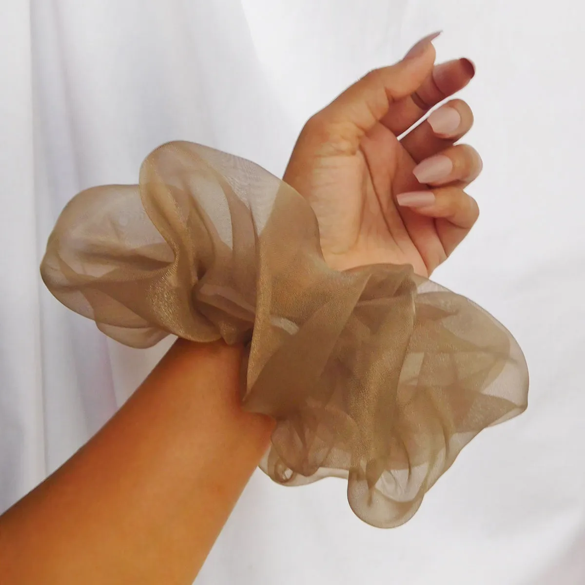 Soho Boho Studio Muddy Cloud Oversized Scrunchies