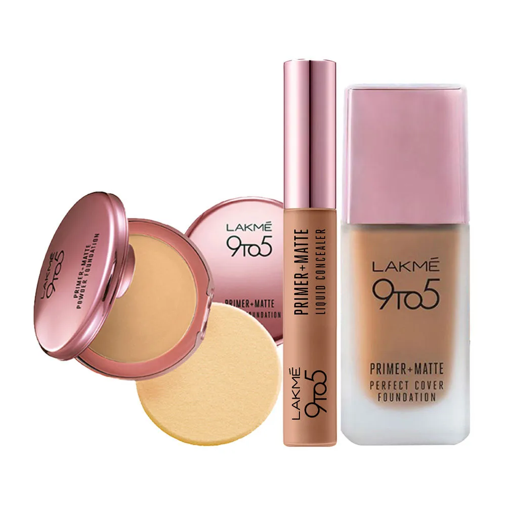 Lakme Primer + Matte Face Base Fair Combo