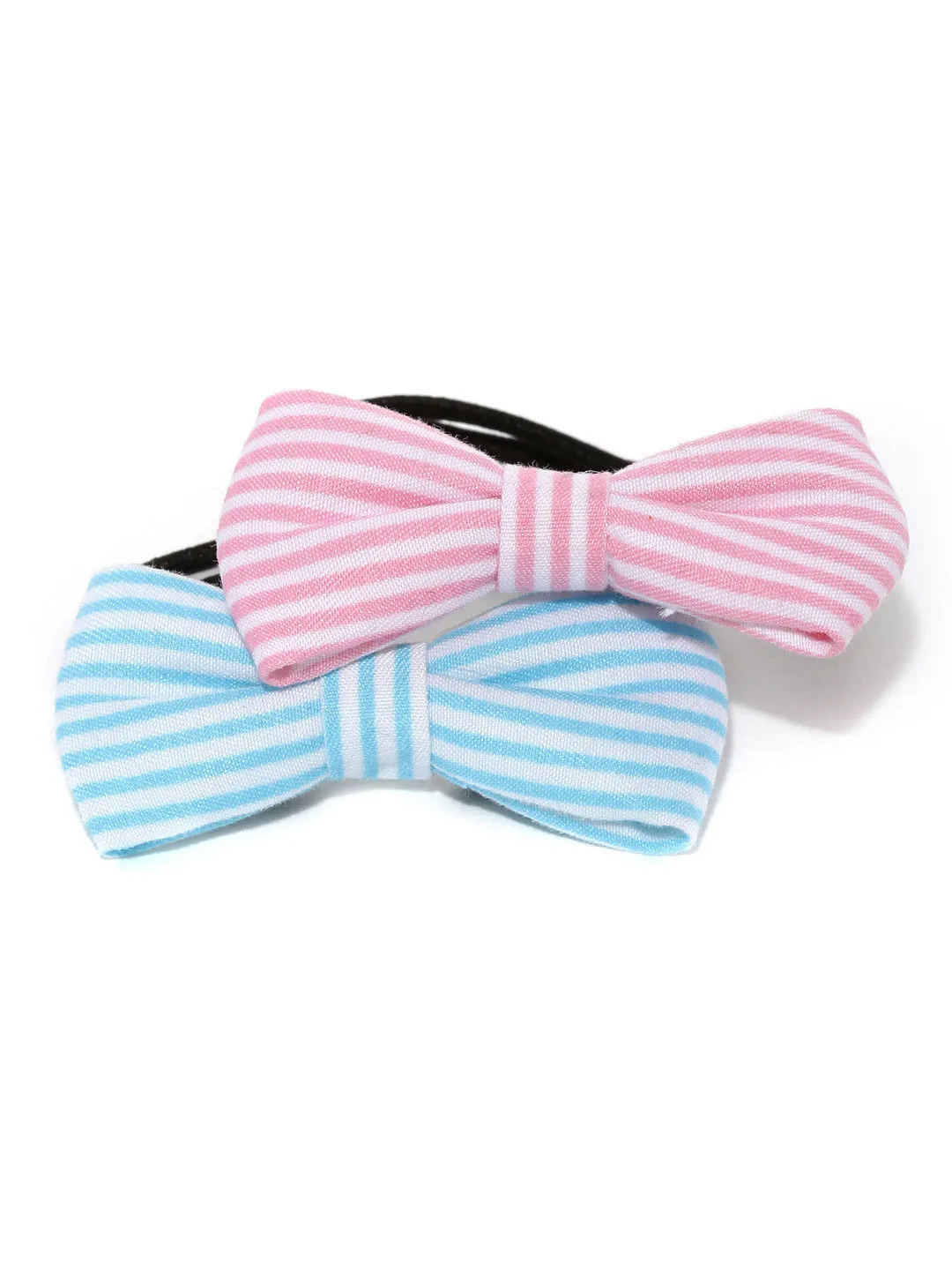 Toniq Bow Down Pastel Shade Rubber Band Set