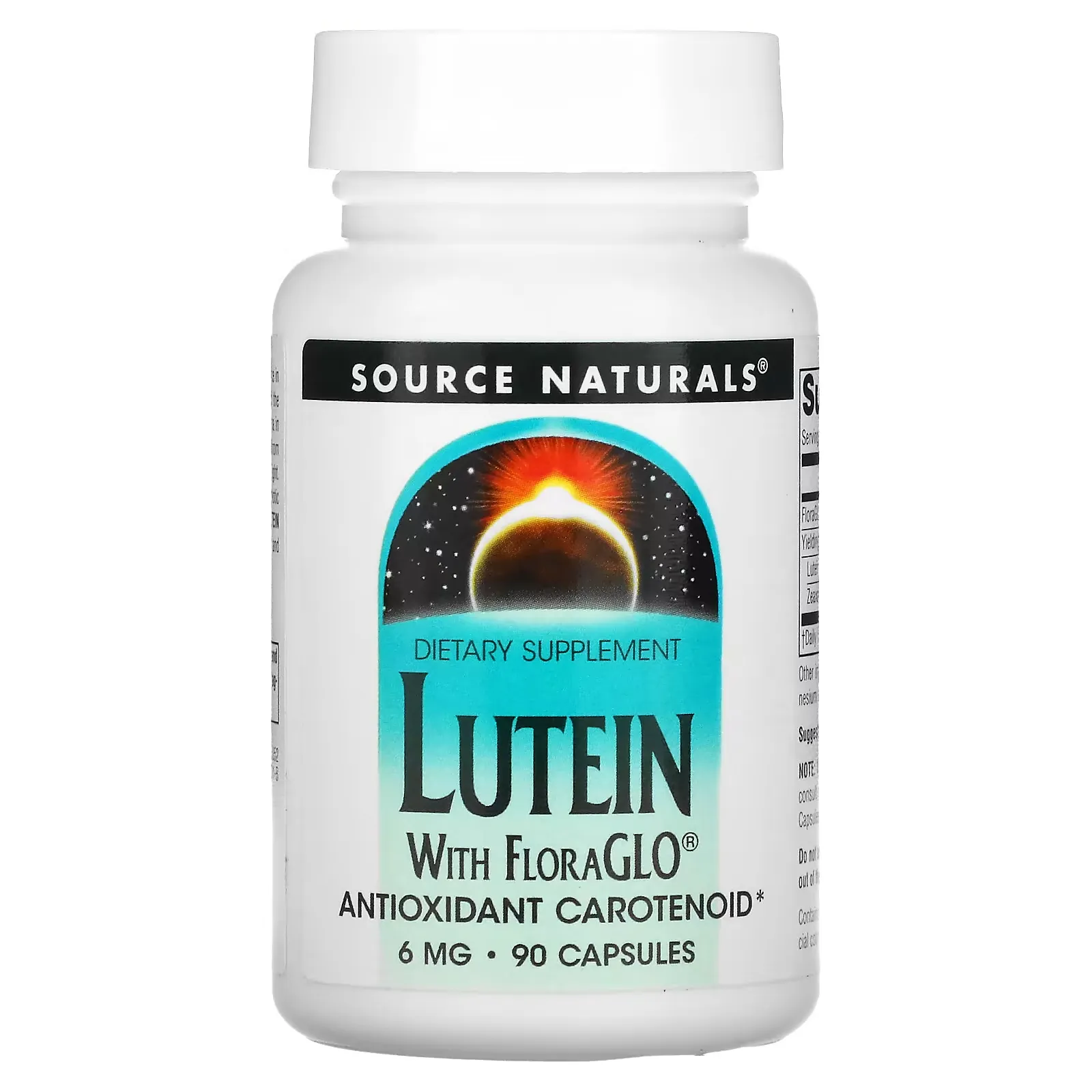 Lutein, 6 mg, 90 Capsules