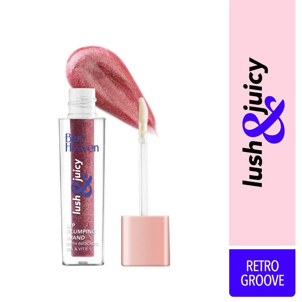 Blue Heaven Lush & Juicy Lip Wand Gloss - Retro Groove