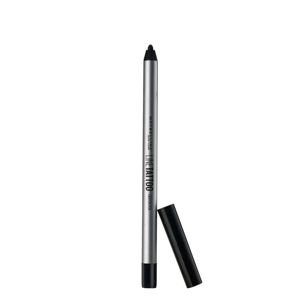 Maybelline New York Line Tattoo Crayon Eyeliner - Black (0.4 g)