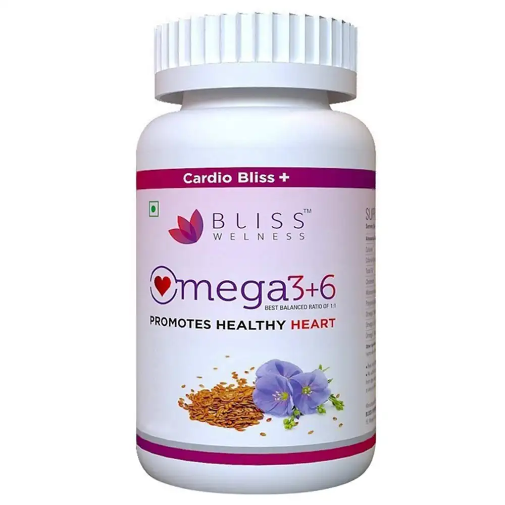 Bliss Welness Omega 3+6+9,  20 veggie capsule(s)