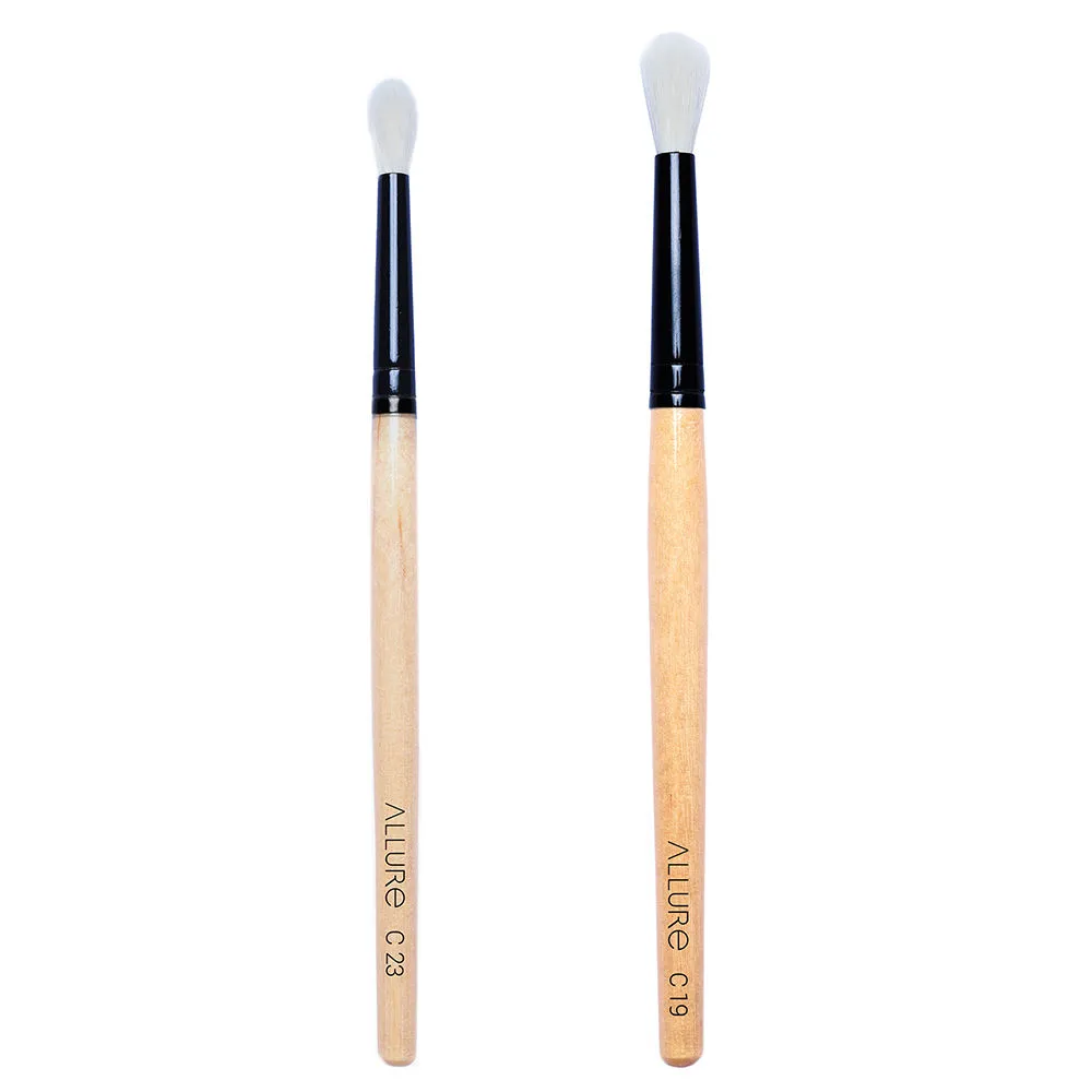 Allure Small Eye Brush And Large Eye Brush (set Of 02)