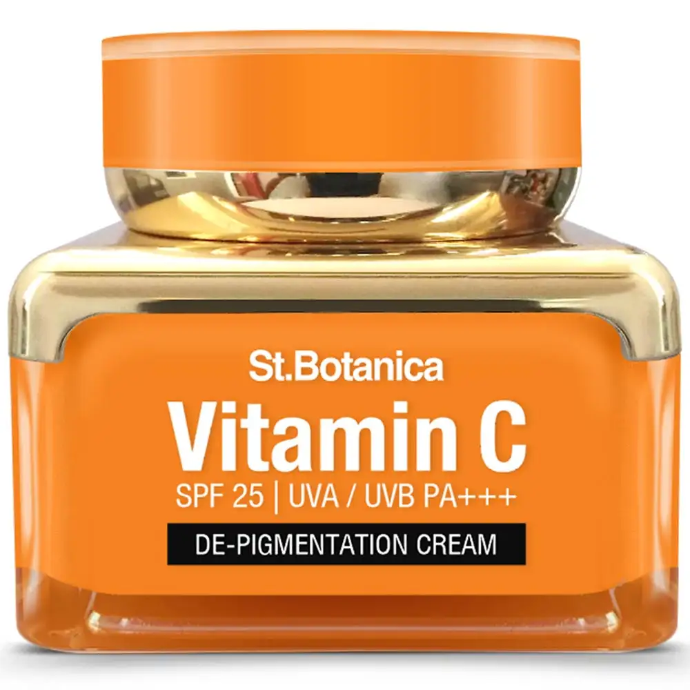 St.Botanica Vitamin C De Pigmentation Cream,  50 g  for All Skin Types