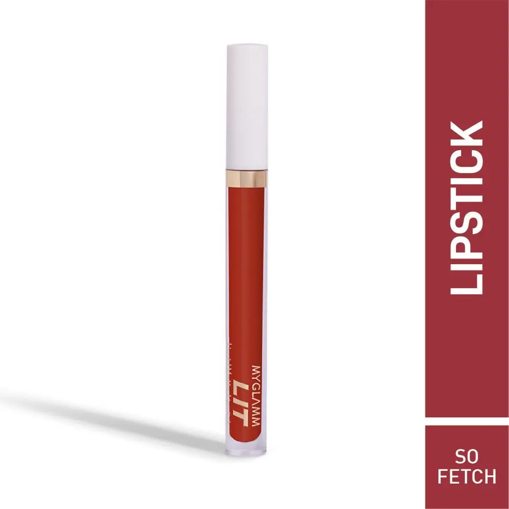 MyGlamm LIT Liquid Matte Lipstick-So Fetch (3 ml)